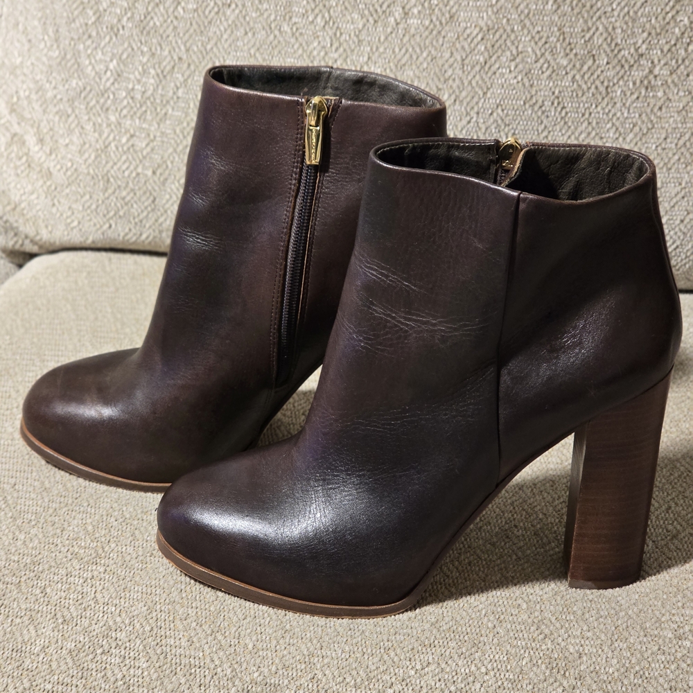 Vince Camuto Dark Brown Heeled Boots